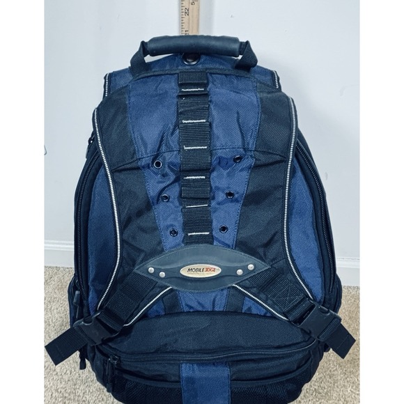 Mobile Edge Other - Mobile Edge Bring It On Laptop Computer Backpack Blue Travel School 21 Inch